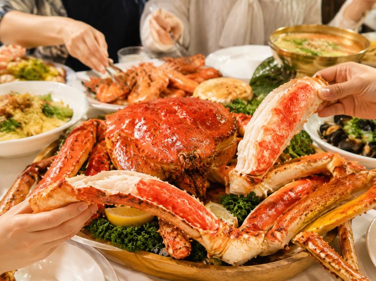 瓦房店深海大板蟹特色团购套餐